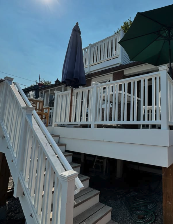 Outside stairway overview